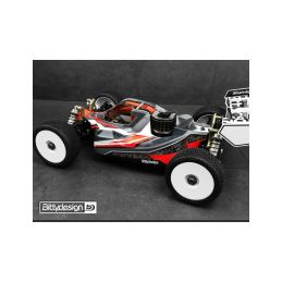 Vision čirá karoserie - Kyosho MP10 předříznutá - 3