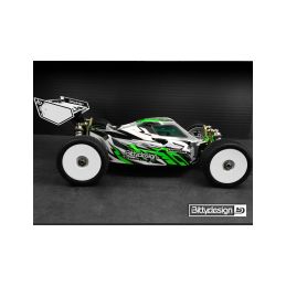 Vision čirá karoserie - Kyosho MP10E předříznutá - 3