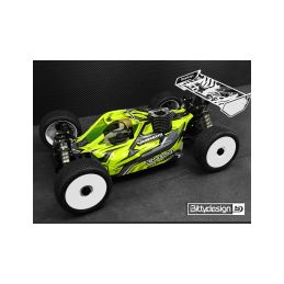 Vision čirá karoserie - XRAY XB8 2020 předříznutá - 2
