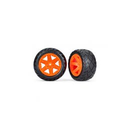 Traxxas kolo 2.8", disk RTX oranžový, pneu Anaconda (2WD zadní) (2) - 1
