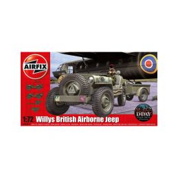 Airfix Willys Jeep, Trailer a 6PDR Gun (1:72) - 1