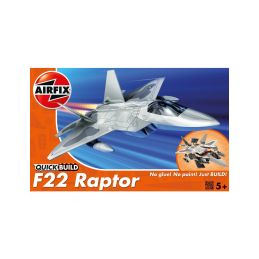 Airfix Quick Build Lockheed Martin Raptor - 1