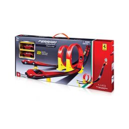 Bburago Ferrari závodní dráha se 2 lopingy - 1