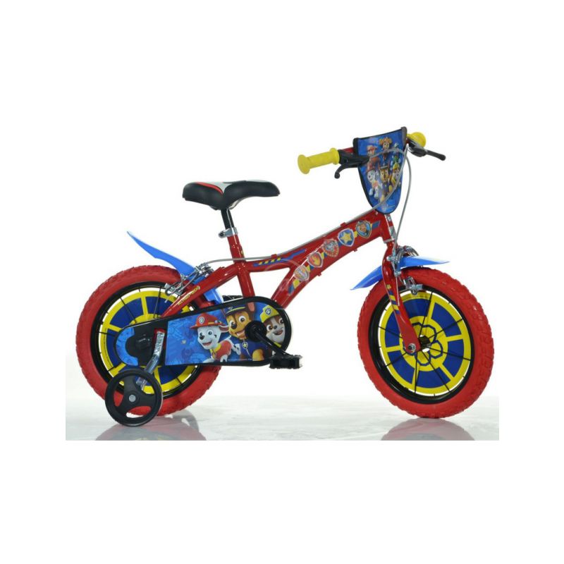 DINO Bikes - Dětské kolo 14" Paw Patrol - 1 DINO Bikes - Dětské kolo 14" Paw Patrol - 1