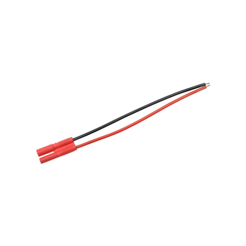 Konektor zlacený 2.0mm samec s kabelem 20AWG 10cm - 1