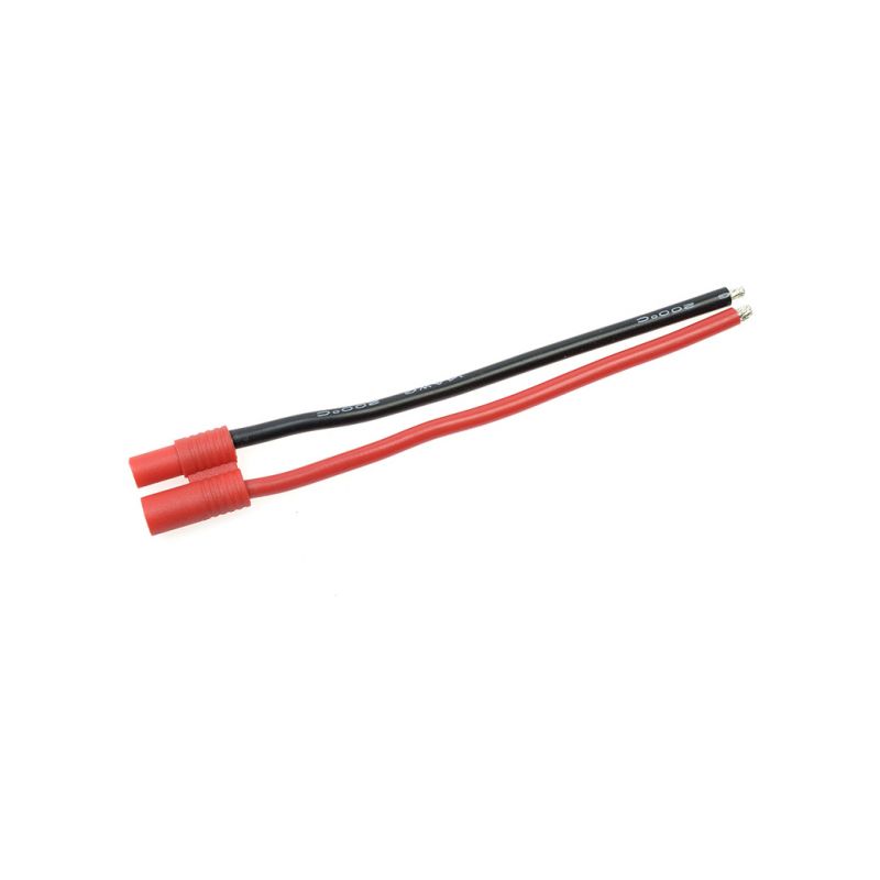 Konektor zlacený 3.5mm samice s kabelem 14AWG 10cm - 1 Konektor zlacený 3.5mm samice s kabelem 14AWG 10cm - 1
