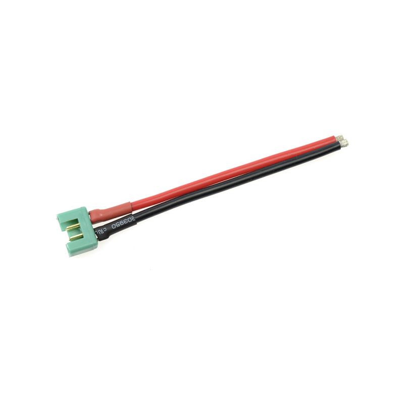 Konektor zlacený MPX samice s kabelem 14AWG 10cm - 1 Konektor zlacený MPX samice s kabelem 14AWG 10cm - 1