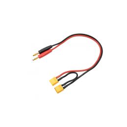 Nabíjecí kabel - XT60 sériový 14AWG 30cm - 1