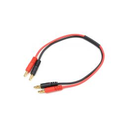 Nabíjecí kabel - banánky 14AWG 30cm - 1