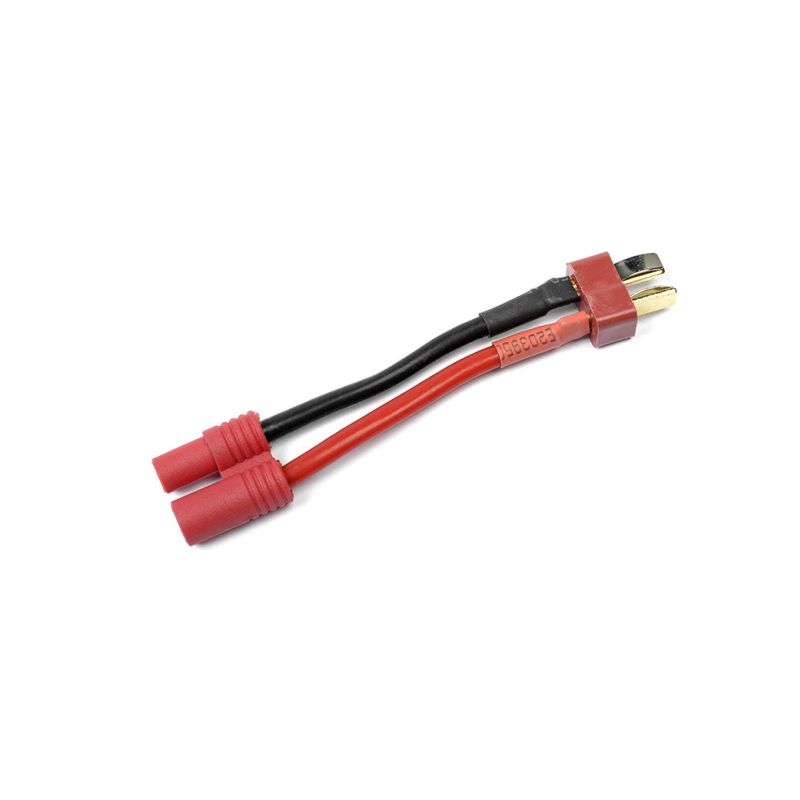 Konverzní kabel Deans samec - 3.5mm zlacený 14AWG - 1 Konverzní kabel Deans samec - 3.5mm zlacený 14AWG - 1