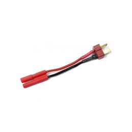 Konverzní kabel Deans samec - 2.0mm zlacený 20AWG - 1