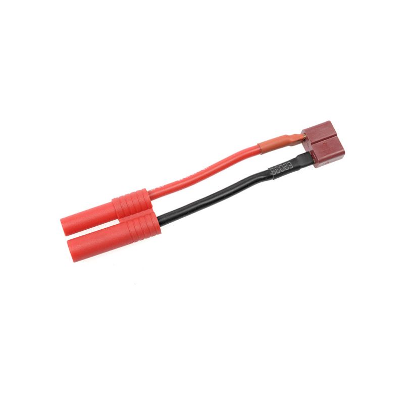 Konverzní kabel Deans samec - 4.0mm zlacený 14AWG - 1 Konverzní kabel Deans samec - 4.0mm zlacený 14AWG - 1