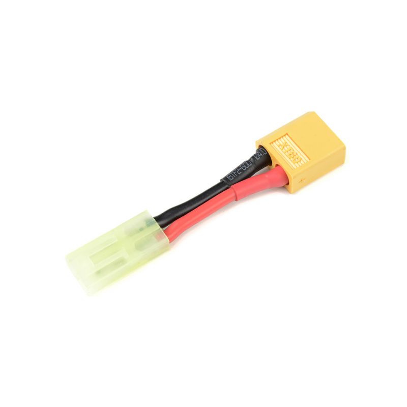 Konverzní kabel XT-60 samice - Mini Tamiya samice 16AWG - 1 Konverzní kabel XT-60 samice - Mini Tamiya samice 16AWG - 1