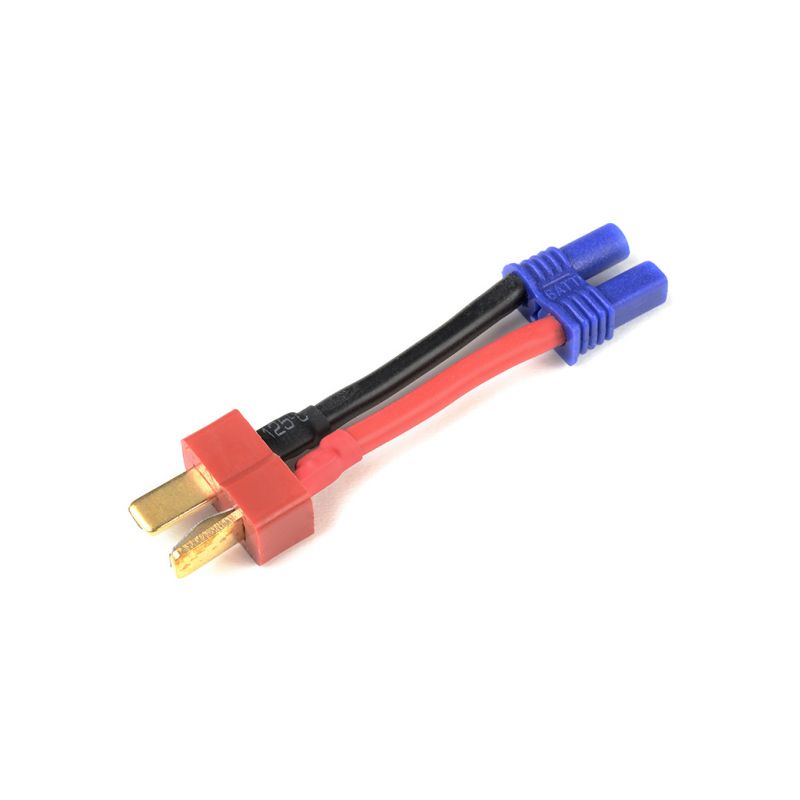 Konverzní kabel Deans samec - EC2 samec 14AWG - 1 Konverzní kabel Deans samec - EC2 samec 14AWG - 1