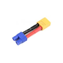 Konverzní kabel EC3 samec - XT-60 samice 12AWG - 1