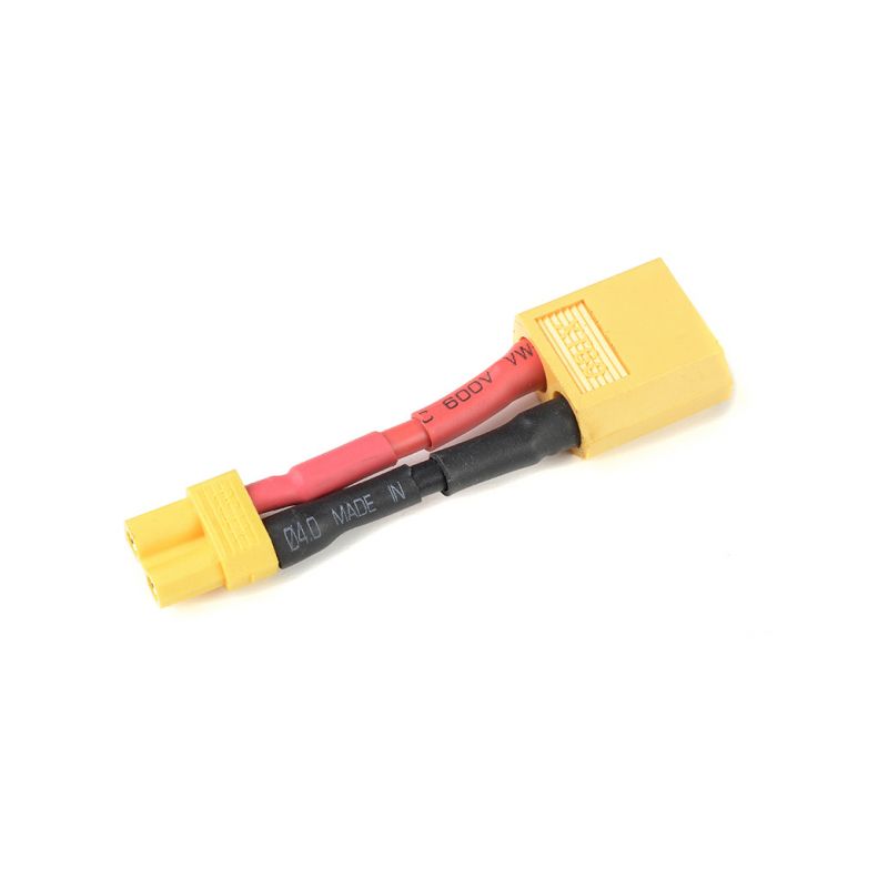 Konverzní kabel XT-30 samec - XT-60 samice 14AWG - 1 Konverzní kabel XT-30 samec - XT-60 samice 14AWG - 1