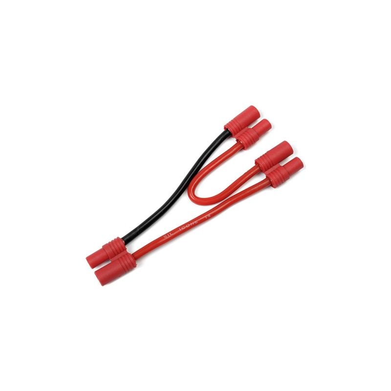 Kabel Y sériový 3.5mm zlacený 14AWG 12cm - 1 Kabel Y sériový 3.5mm zlacený 14AWG 12cm - 1