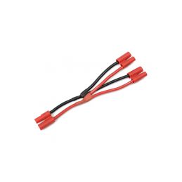 Kabel Y paralelní 3.5mm zlacený 14AWG 12cm - 1