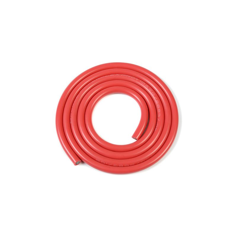 Kabel se silikonovou izolací Powerflex 10AWG červený (1m) - 1 Kabel se silikonovou izolací Powerflex 10AWG červený (1m) - 1