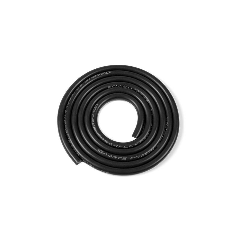 Kabel se silikonovou izolací Powerflex 12AWG černý (1m) - 1 Kabel se silikonovou izolací Powerflex 12AWG černý (1m) - 1