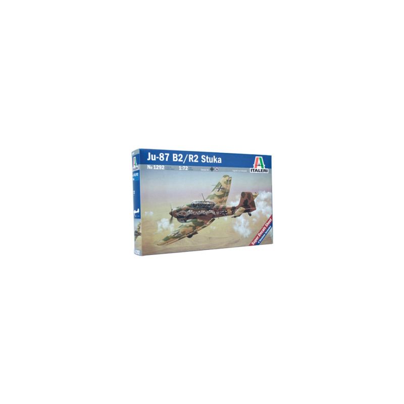 Italeri Junkers JU-87 B-2/R-2 Stuka (1:72) - 1 Italeri Junkers JU-87 B-2/R-2 Stuka (1:72) - 1