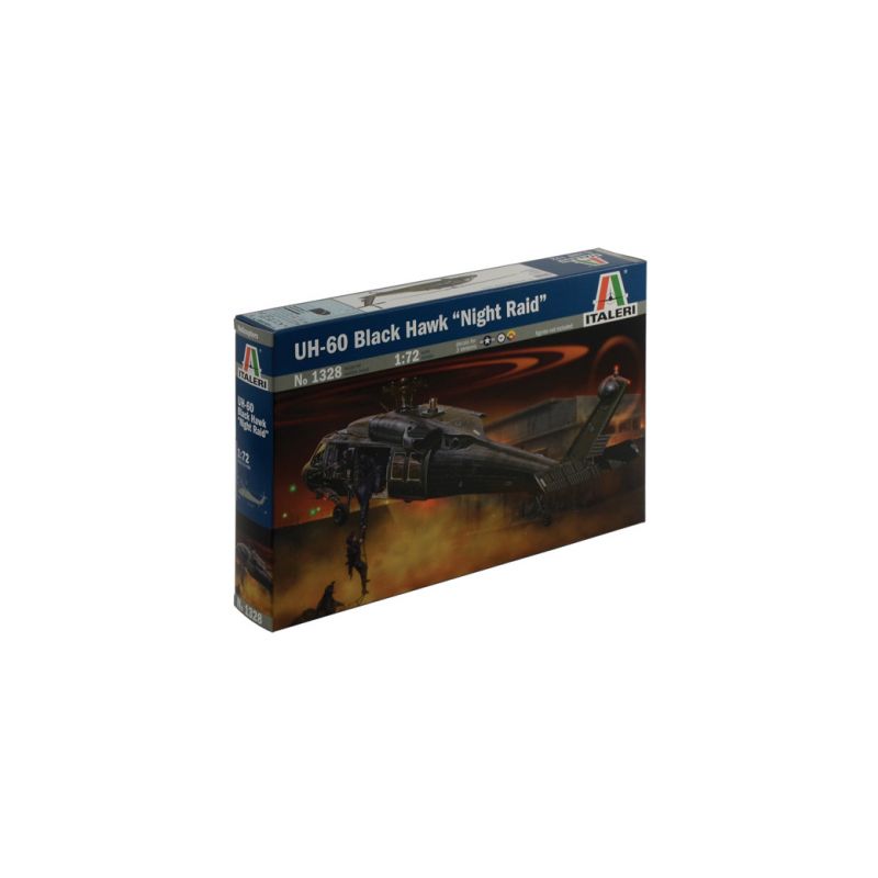Italeri UH-60/MH-60 Black Hawk "Night Raid" (1:72) - 1 Italeri UH-60/MH-60 Black Hawk "Night Raid" (1:72) - 1