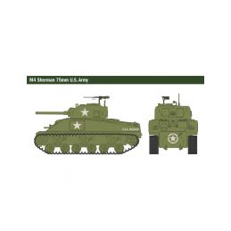 Italeri Wargames - M4 Sherman 75mm (1:56) - 5