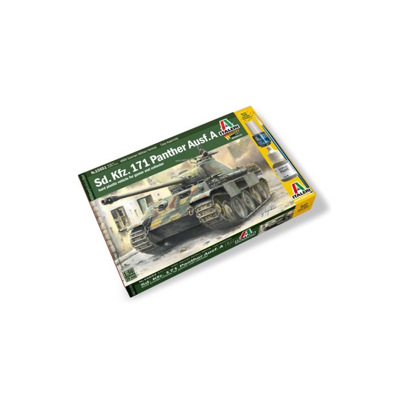 Italeri Wargames - Sd. Kfz. 171 Panther Ausf. A (1:56) - 1 Italeri Wargames - Sd. Kfz. 171 Panther Ausf. A (1:56) - 1