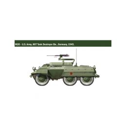 Italeri Wargames - tank M8 / M20 (1:56) - 6