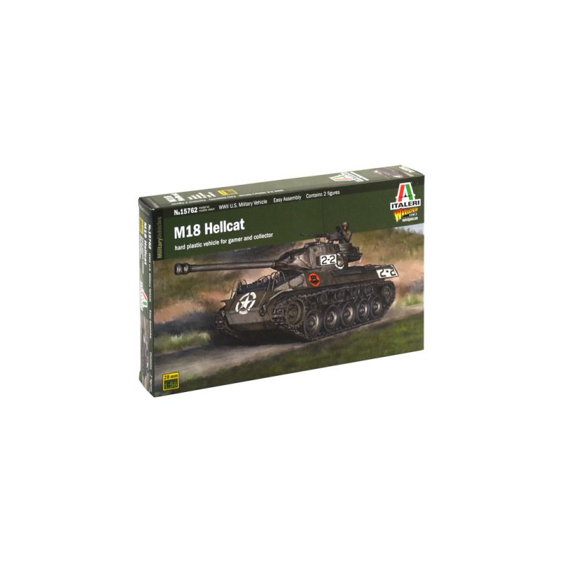 Italeri M18 Hellcat (1:56) - 1 Italeri M18 Hellcat (1:56) - 1