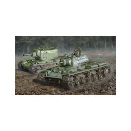 Italeri tank KV1 / KV2 vč. tankisty (1:56) - 7