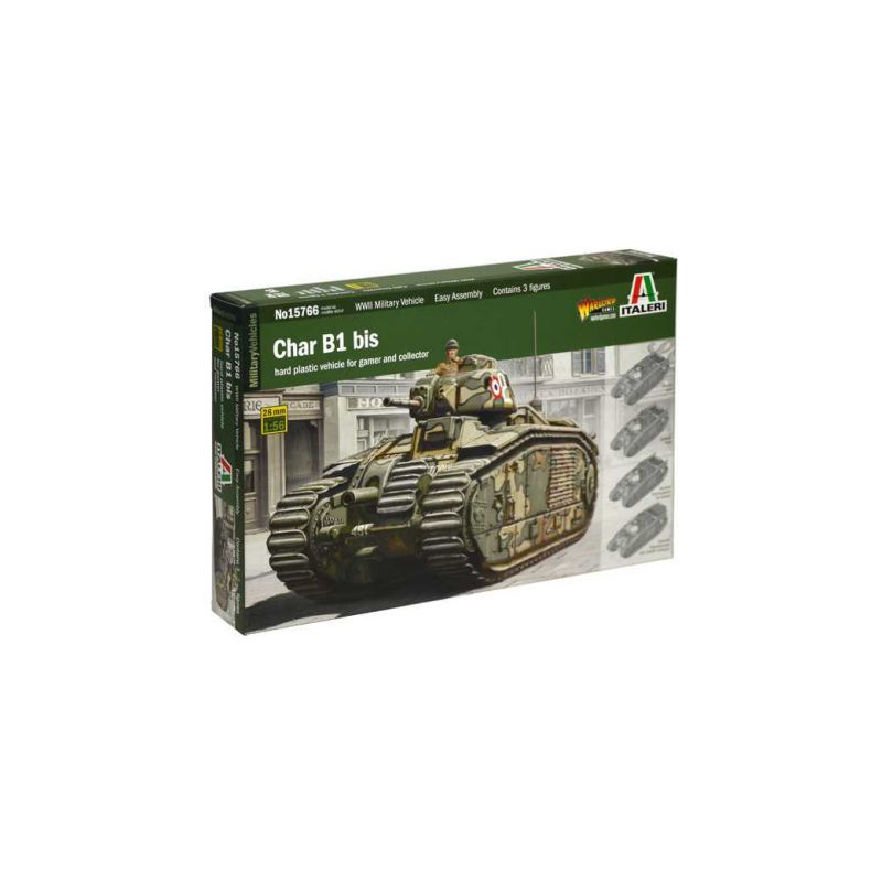 Italeri Char B1 BIS (1:56) - 1 Italeri Char B1 BIS (1:56) - 1