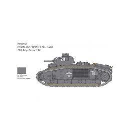 Italeri Char B1 BIS (1:56) - 5