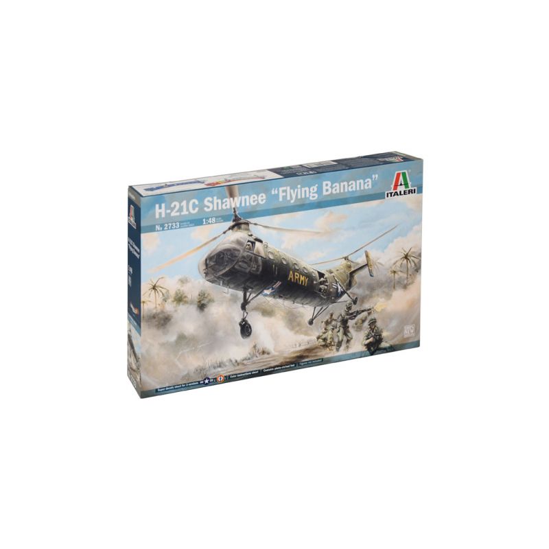 Italeri H-21C Shawnee "Flying Banana" (1:48) - 1 Italeri H-21C Shawnee "Flying Banana" (1:48) - 1