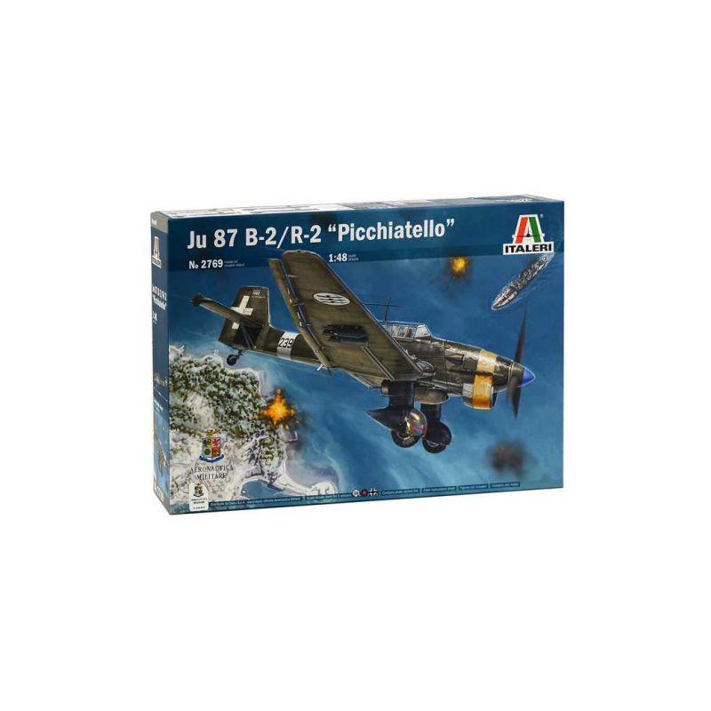 Italeri Junkers JU 87 B-2/R-2 Picchiatello (1:48) - 1 Italeri Junkers JU 87 B-2/R-2 Picchiatello (1:48) - 1