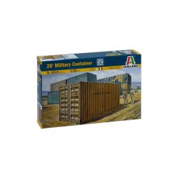 Italeri diorama - Vojenský kontejner 20 stop (1:35) - 1