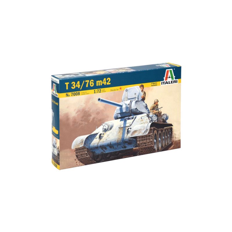 Italeri T34/76 m42 (1:72) - 1 Italeri T34/76 m42 (1:72) - 1