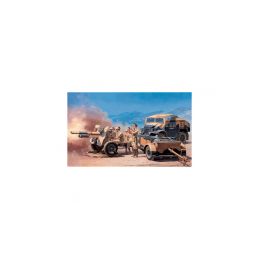 Italeri MORRIS QUAD TRACTOR. /25 PDR. GUN (1:72) - 1