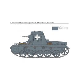 Italeri Krupp Sd. kfz. 265 Panzerbefehlswagen (1:72) - 4