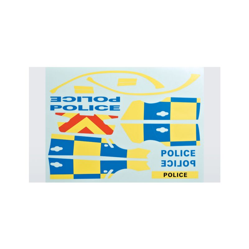 Killerbody samolepka Policie 1:10 - 1 Killerbody samolepka Policie 1:10 - 1