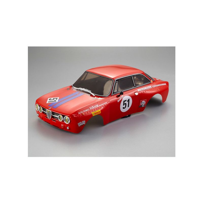 Killerbody karosérie 1:10 Alfa Romeo 2000 GTAm červená - 1 Killerbody karosérie 1:10 Alfa Romeo 2000 GTAm červená - 1