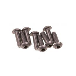 M3x10mm Imbusový šroub s kulatou hlavou, titanové (8ks.) - 1