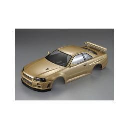 Killerbody karosérie 1:10 Nissan Skyline R34 zlatá - 1