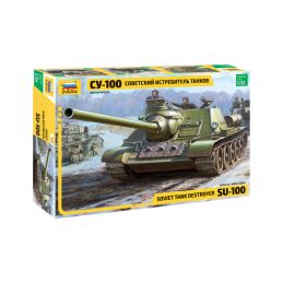 Zvezda SU-100 (nová forma) (1:35) - 1