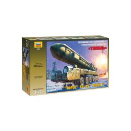 Zvezda balistická střela Topol (1:72) - 1