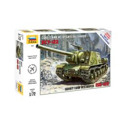 Zvezda samohybné dělo ISU-122 (1:72) - 1