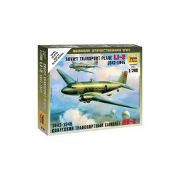 Zvezda Snap Kit - Lisunov Li-2 (1:200) - 1