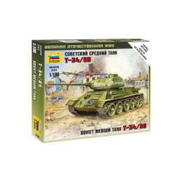 Zvezda Snap Kit - T-34/85 (1:100) - 1