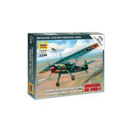 Zvezda Snap Kit - Henschel HS-126B (1:144) - 1