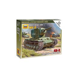 Zvezda Snap Kit - KV-2 (1:100) - 1